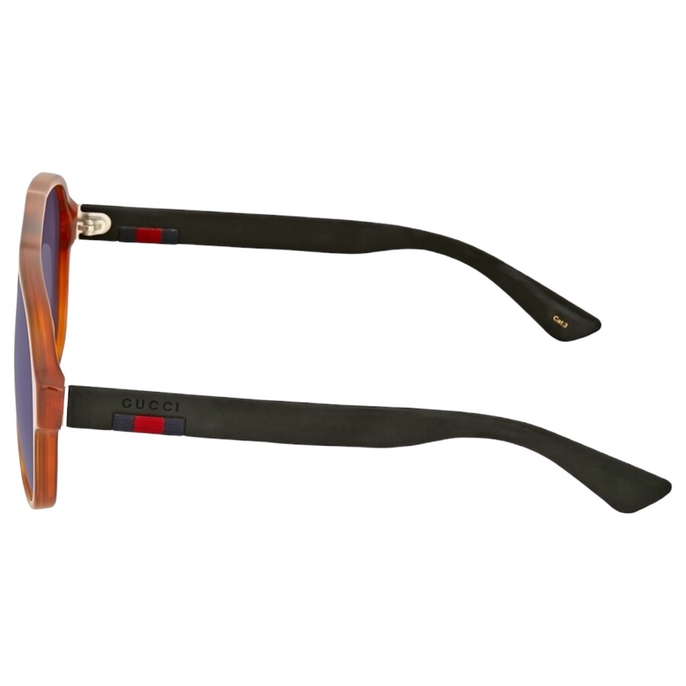 ‼️SOLD‼️GUCCI *!100 %AUTHENTICS!*
Havana Aviator Sunglasses
GG0009S-002 59 - Picture 3 of 11